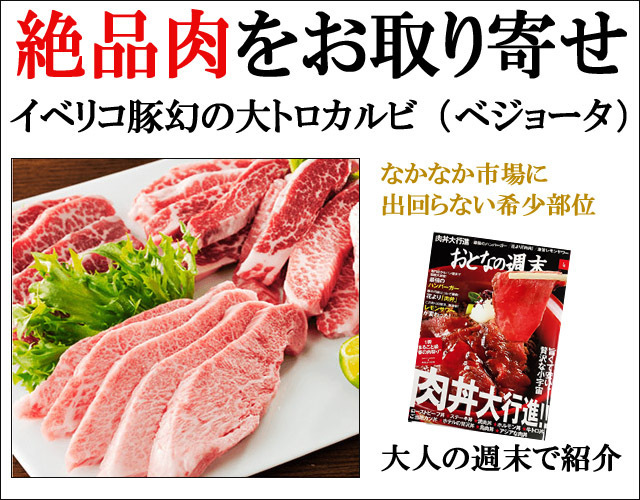 イベリコ豚 幻の大トロカルビ焼肉 600g セクレト ベジョータ 豚肉 母の日 父の日 プレゼント お肉 食品 食べ物 高級肉_画像3