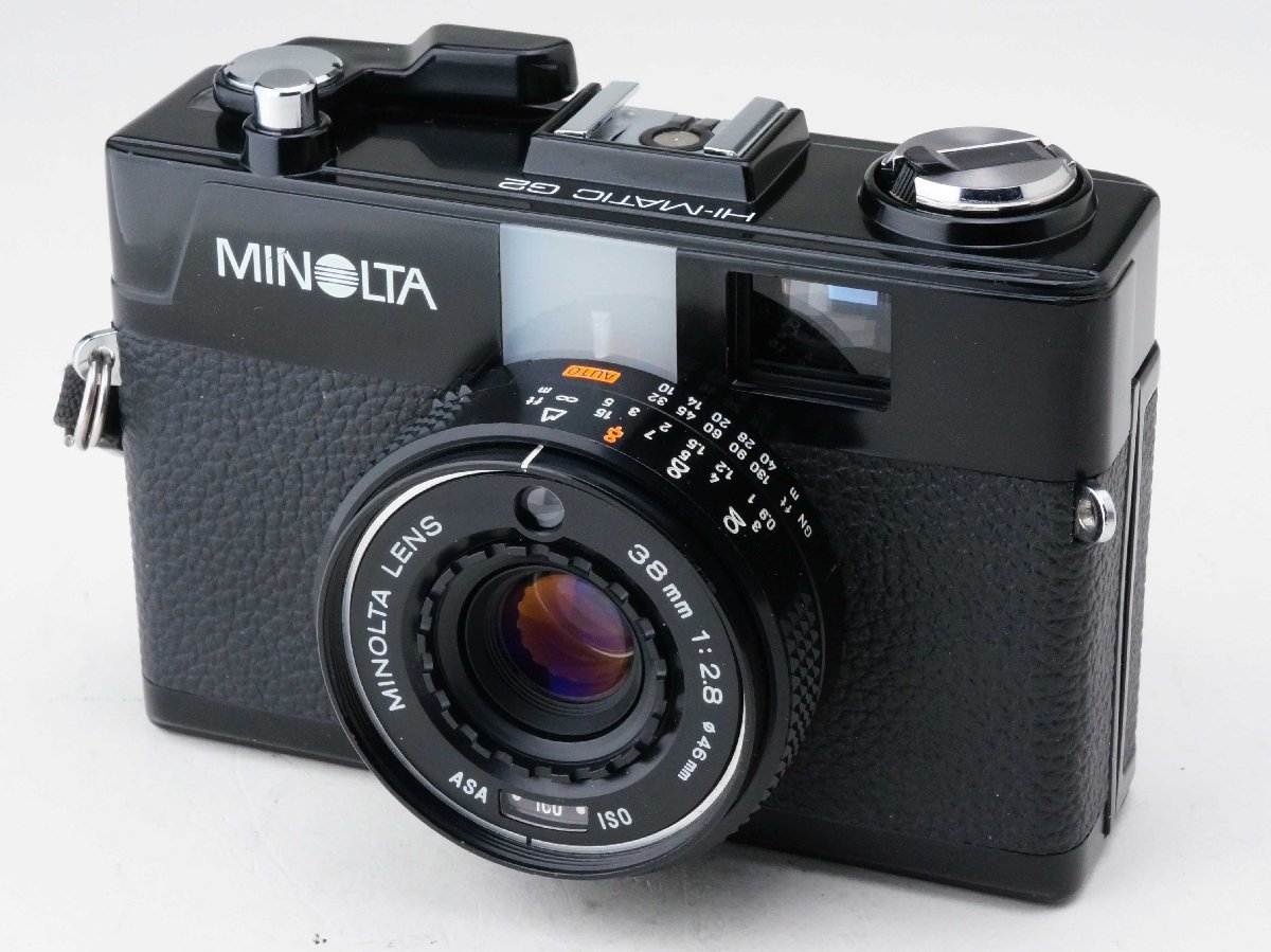 Yahoo!オークション - 希少 MINOLTA HI-MATIC G2美品 動作品 Yahoo!オークション - 希少 MINOLTA HI-MATIC G2美品 動作品