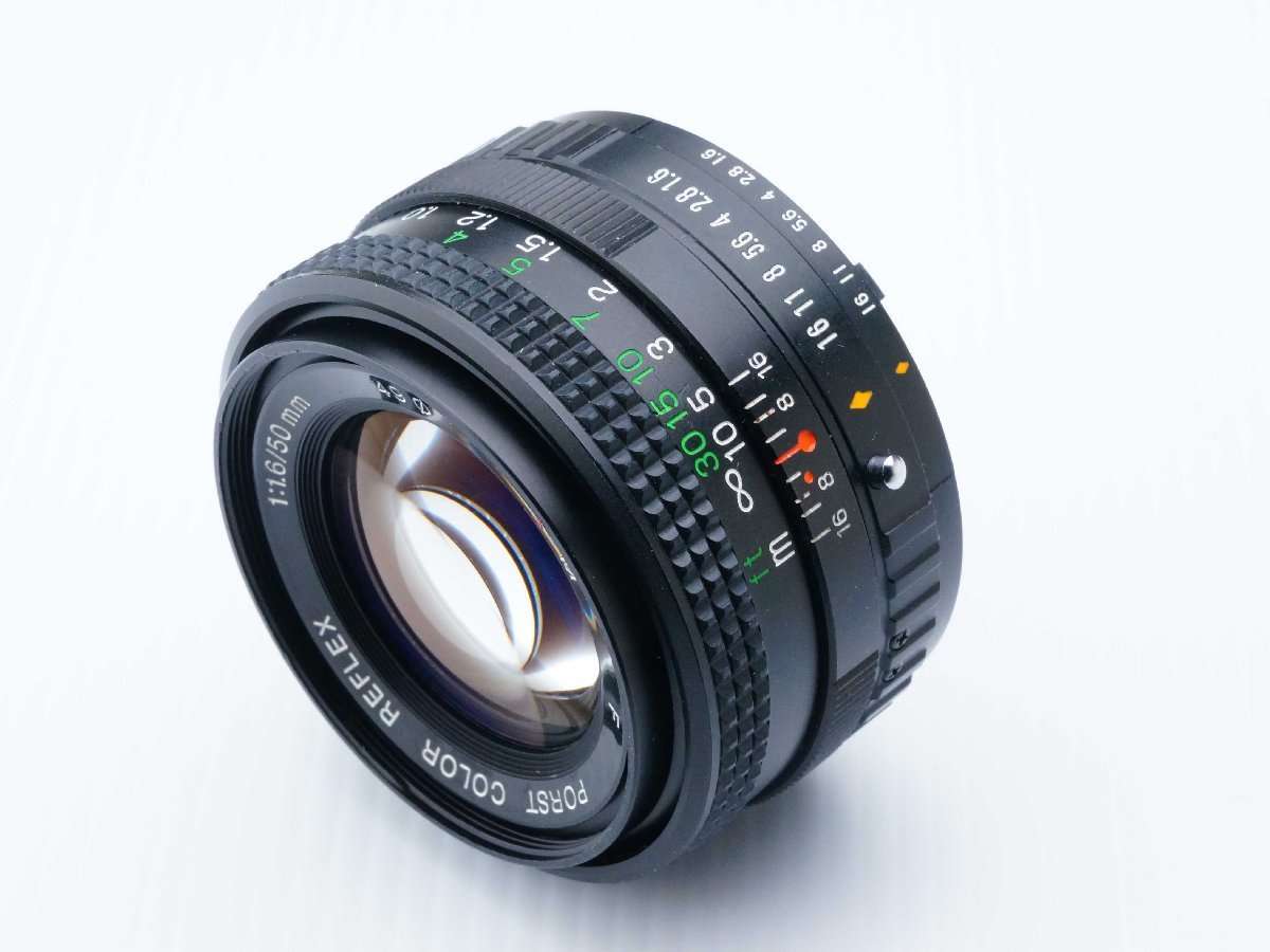 PORST COLOR REFREX 50mm F1.6 X-M F !!!! フジカ Xマウント PORST COLOR REFREX 50mm F1.6 X-M F !!!! フジカ Xマウント