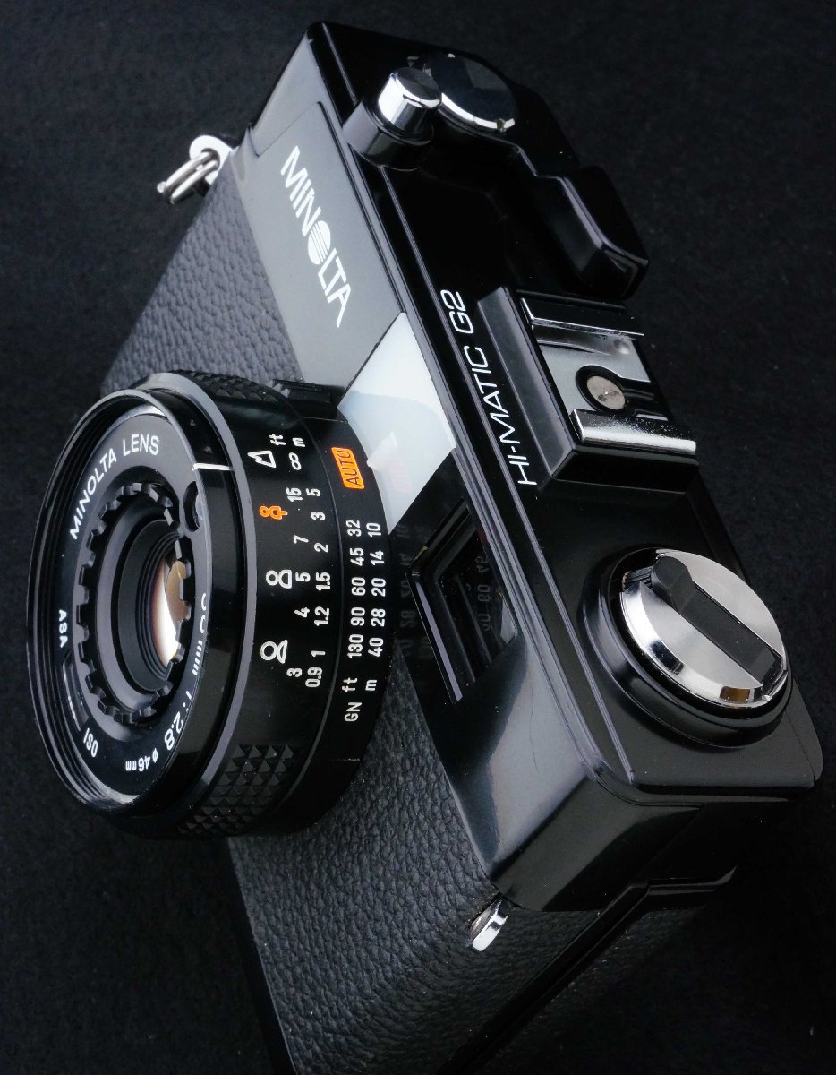 Yahoo!オークション - 希少 MINOLTA HI-MATIC G2美品 動作品 Yahoo!オークション - 希少 MINOLTA HI-MATIC G2美品 動作品
