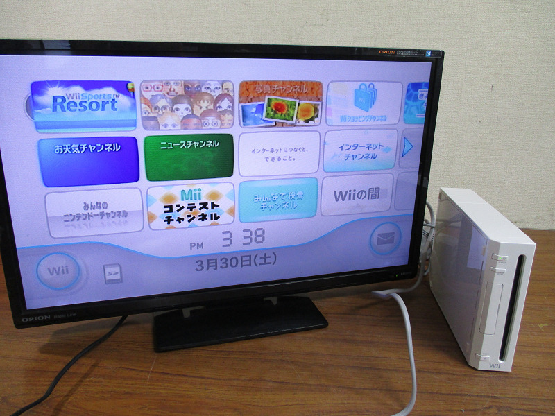 【Y14/M】Nintendo ニンテンドー Wii RVL-001 バランスWiiボード RVL-021 ソフト Wii Fit Plus Wii Sports Resort コントローラー欠品_画像2