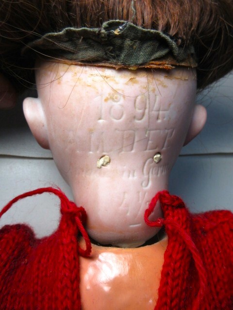 Yahoo!オークション - アンティークドール『1894 A.M DEP made Yahoo!オークション - アンティークドール『1894 A.M DEP made