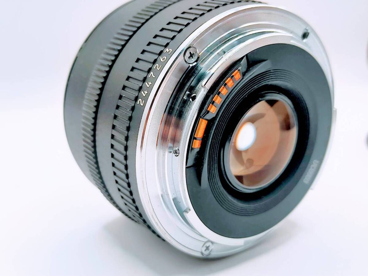  ★極美品・フード付き★キヤノン Canon LENS EF 50mm F1.8 I型 初代 単焦点 標準 レンズEFマウント #74の画像7
