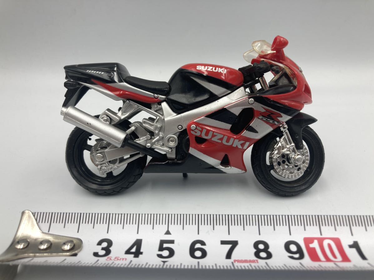 ■Maistoマイスト『SUZUKI GSX R1000』車体約11cm バイク模型 完成品の画像1