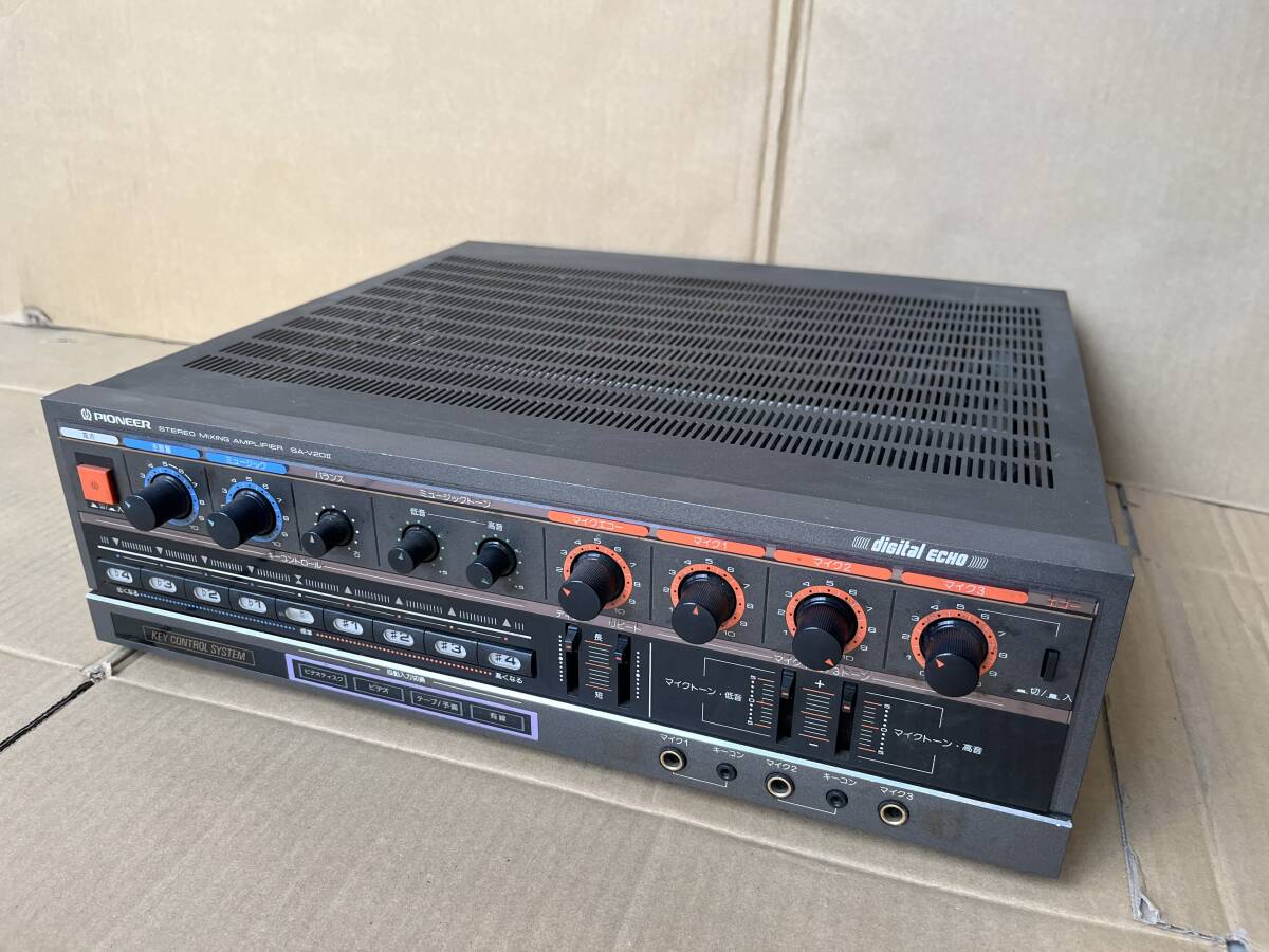 パイオニア カラオケアンプ SA-V20II 音出し確認済 Yahoo!オークション - Pioneer パイオニア カラオケアンプ SA
