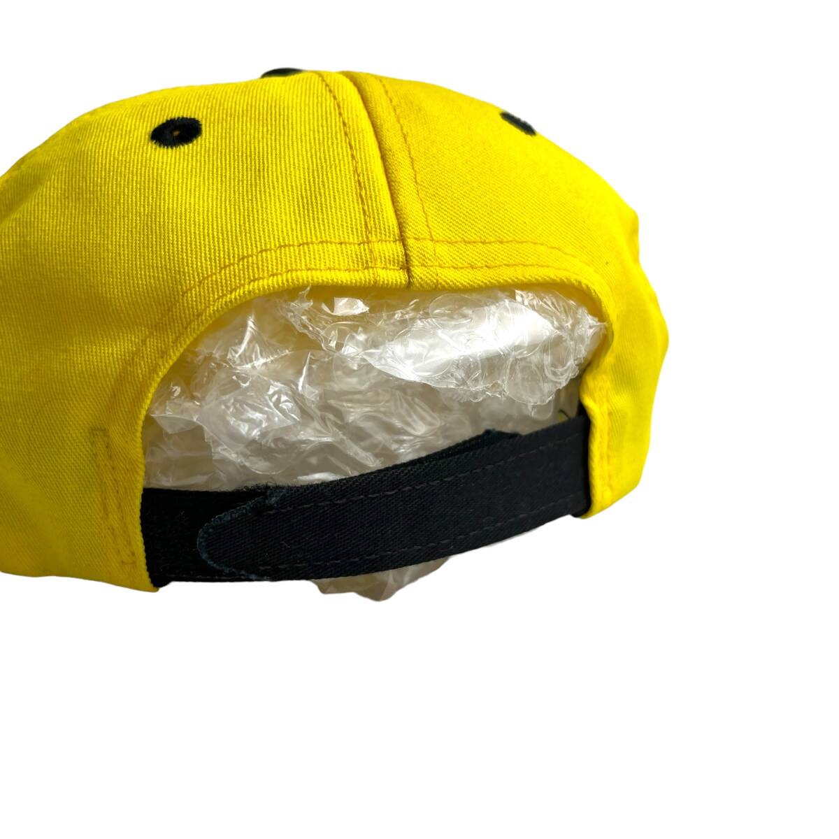 【キャップ/帽子】PENNZOIL (ペンゾイル) トラッカーキャップ ツートンカラー 刺繍ロゴ イエロー ブラック 黄色 黒