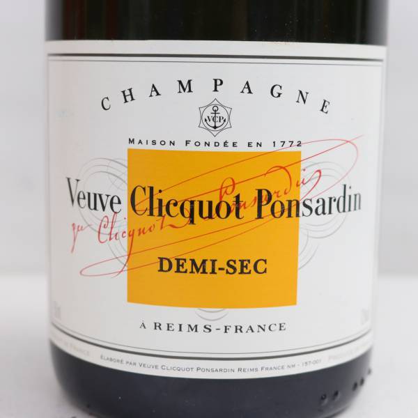 Veuve Clicquot Ponsardin（ヴーヴ クリコ ポンサルダン）ドゥミセック NV ホワイトラベル 12％ 750ml O24B200025_画像2