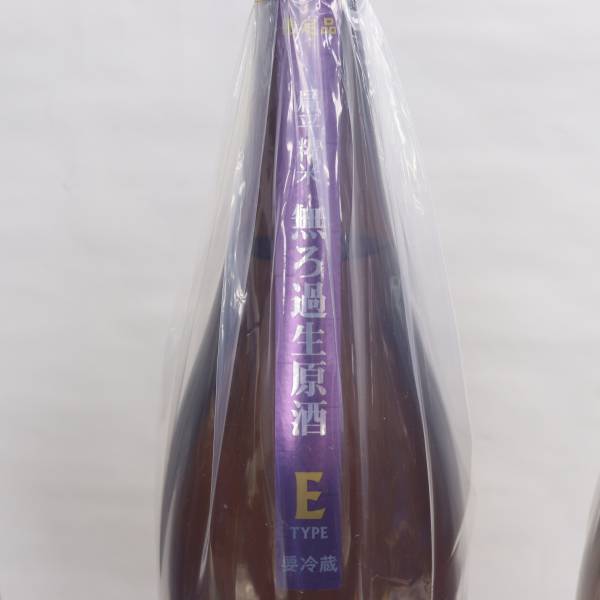 【3本セット】シン タカチヨ E type 無ろ過生原酒 始 Good to evil 12度 1800ml 製造24.02 G24C020048_画像8