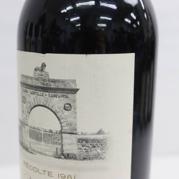 Chateau Leoville Las Cases（シャトー レオヴィル ラスカーズ）1981 750ml ※度数記載無し S24C010059_画像7