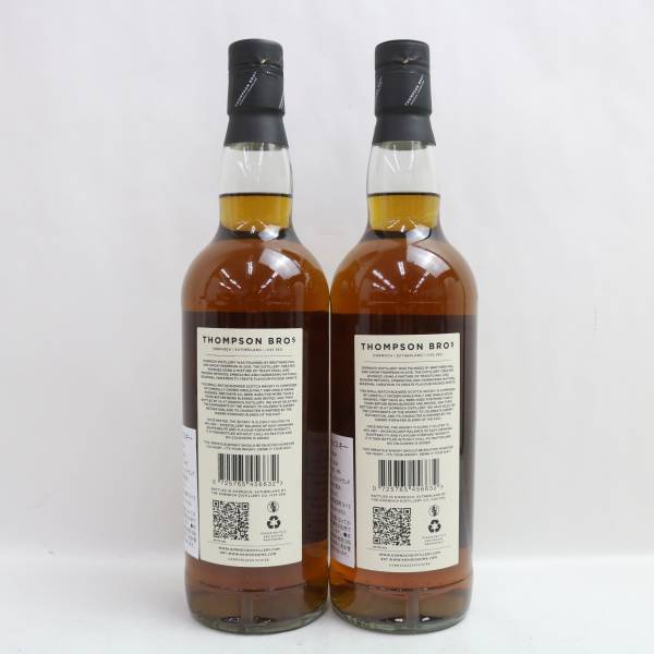 【2本セット】THOMPSON BRO.S（トンプソン ブラザーズ）TB/BSW 6年 46％ 700ml X24C070083_画像4