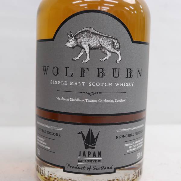 WOLFBURN（ウルフ バーン）ジャパン エクスクルウーシヴ 6 50％ 700ml S24C080004_画像2