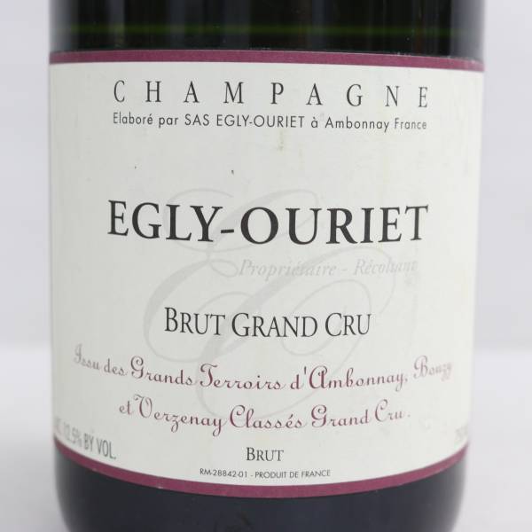 EGLY OURIET（エグリ ウーリエ）ブリュット グラン クリュ 2020 12.5％ 750ml L24C120007_画像2