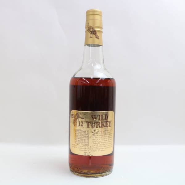 1円~WILD TURKEY（ワイルドターキー）12年 リミテッドエディション ゴールドラベル 50.5％ 750ml Q24C120026_画像4