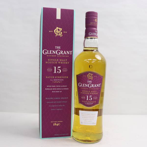 THE GLEN GRANT（グレン グラント）15年 バッチストレングス ファーストエディション 50％ 700ml I24C110003_画像1