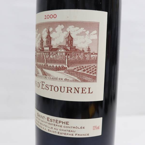 CHATEAU COS DESTOURNEL（シャトー コス デストゥルネル）2000 13％ 750ml G24C100038_画像7