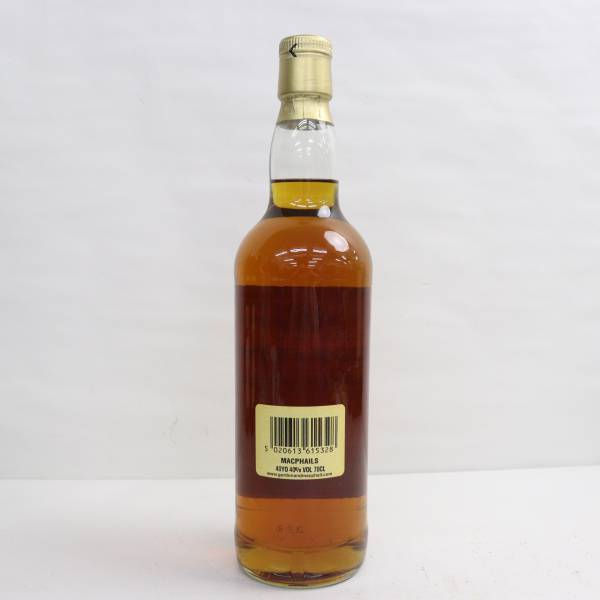 1円~GORDON&MACPHAIL（ゴードン&マクファイル）マクファイルズ 40年 40％ 700ml T24B010042_画像4