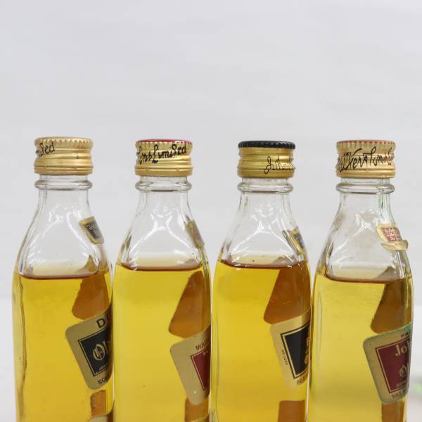 【8本セット】ウイスキー ミニチュアボトル各種（ヘイグ 43％ 47ml 等）※液面低下 Y24C140007の画像9