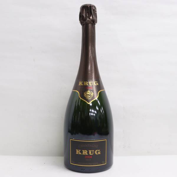 1円~KRUG（クリュッグ）ヴィンテージ ブリュット 2008 12.5％ 750ml X24C220002_画像1