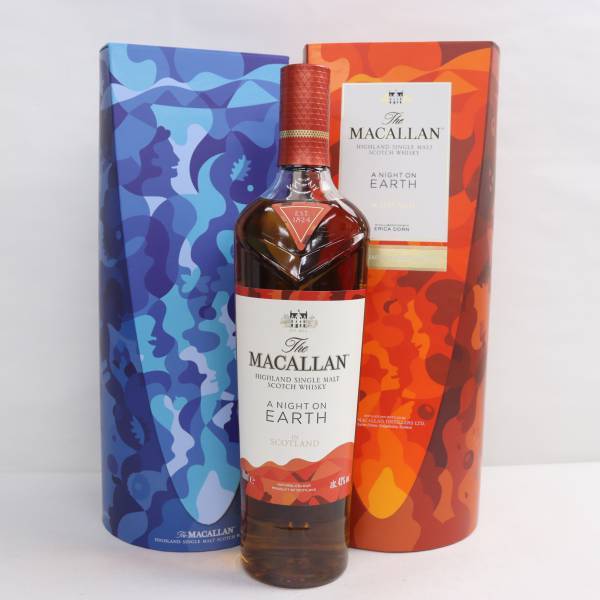 1円~MACALLAN（マッカラン）ア ナイト オン アース 43％ 700ml O24C170020の画像1