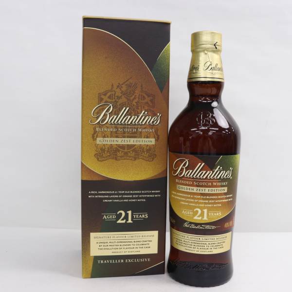 Ballantines（バランタイン）21年 ゴールデン ゼスト エディション 40％ 700ml O24C170037_画像1