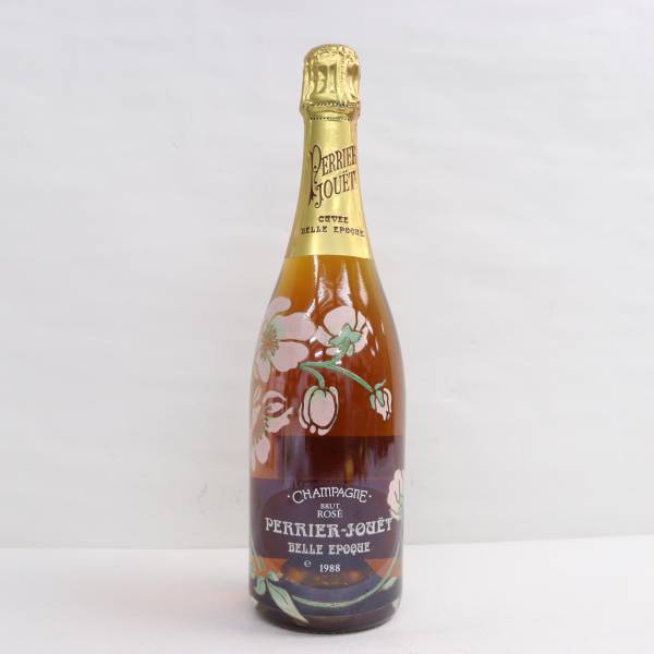 PERRIER JOUET（ペリエ ジュエ）ベルエポック ロゼ 1988 13％未満 750ml O24C190080_画像1