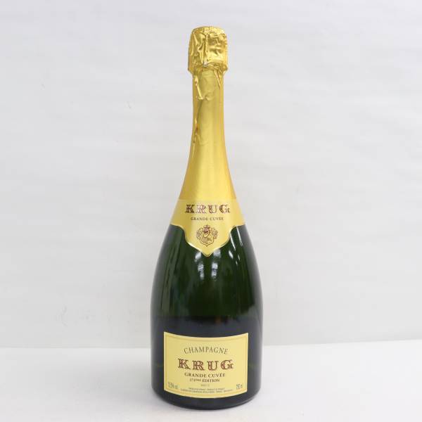 KRUG（クリュッグ）グラン キュヴェ ブリュット 12.5% 750ml ※キャップフィルム・ラベルキズ T24C230011_画像1