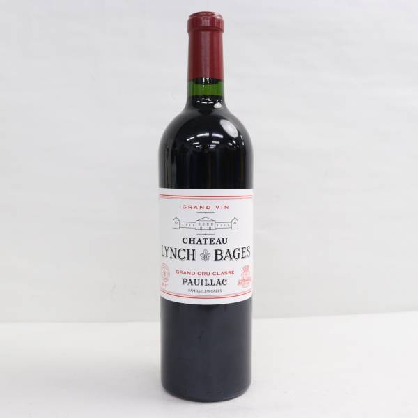 CHATEAU LYNCH BAGES（シャトー ランシュ バージュ）2017 13％ 750ml G24C240008_画像1