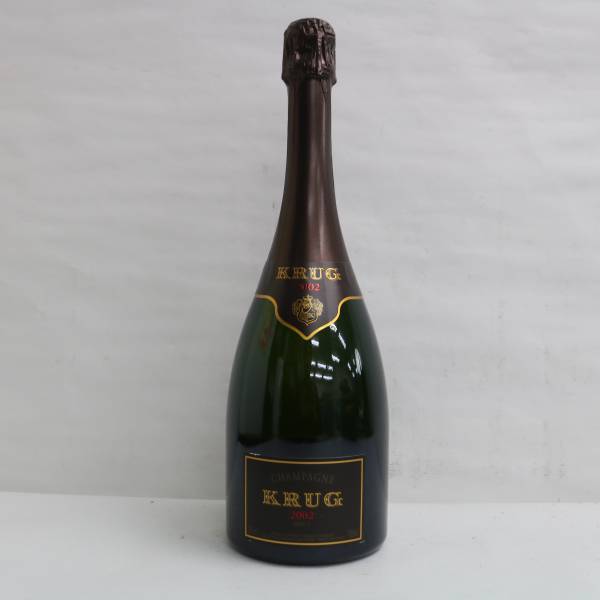 1円~KRUG（クリュッグ）ヴィンテージ ブリュット 2002 12％ 750ml N24C240004_画像1