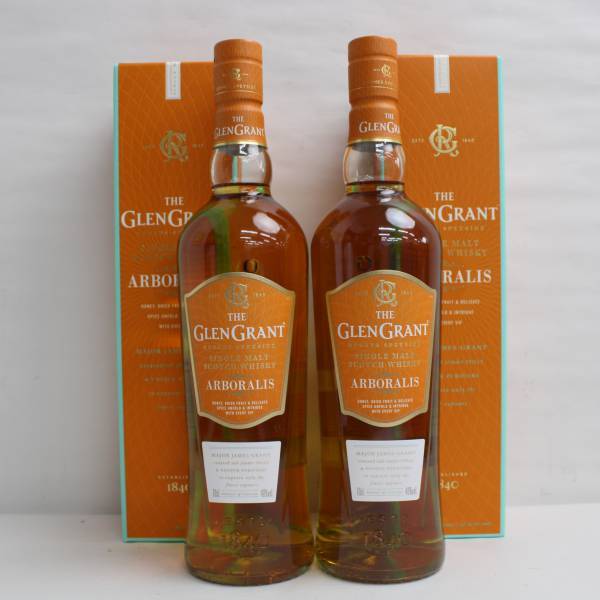 [2 pcs set ]GLEN GRANT( Glenn gran to)arubola squirrel 40% 700ml X24C250048