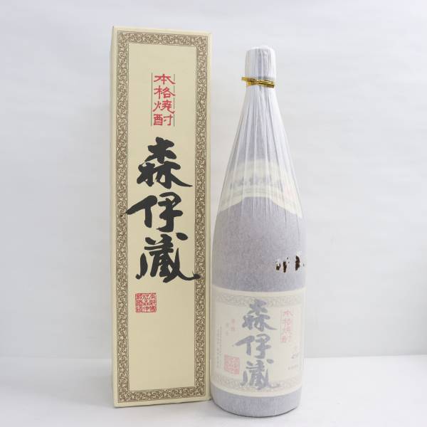 森伊蔵 かめ壺焼酎 25度 1800ml ※和紙キズ O23A210004_画像1