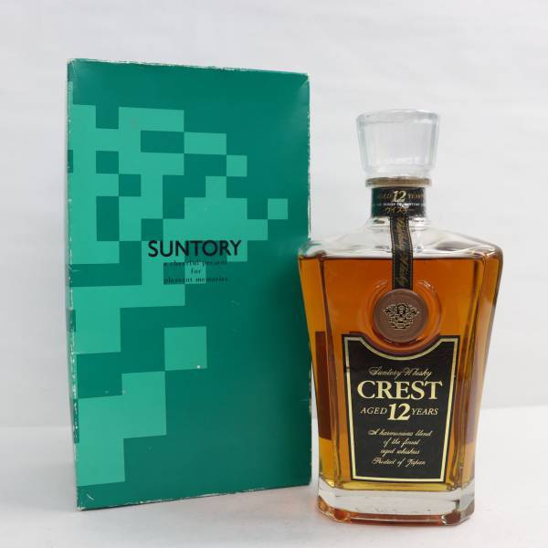 SUNTORY（サントリー）クレスト 12年 43％ 700ml Z24C250002_画像1