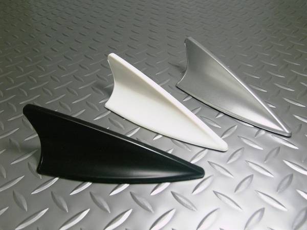 激安 シャークフィン　ダミーアンテナBMW風 ブラック ホワイト シルバー 黒 白 銀 ドルフィンアンテナ 汎用 エアロ スポイラー サメ フィン_画像1