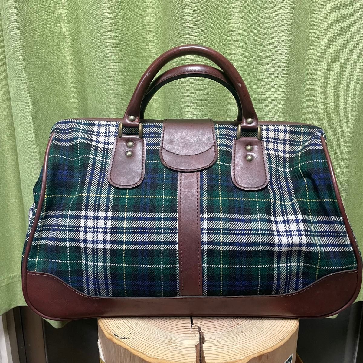 PORTER ポーター タータンチェック ボストンバッグ ダレスバッグ PORTER ポーター タータンチェック ボストンバッグ ダレスバッグ