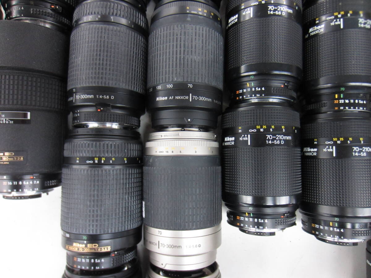 (4639K)ジャンクNikonニコンAF NIKKOR 70-210mm4-5.6D 70-300mm4-5.6D G 75-300mm4.5-5.6等まとめて大量セット20点 動作未確認 同梱不可_画像6