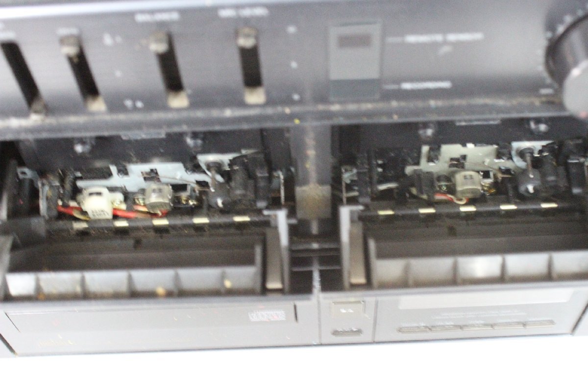▲TOSHIBA CD レコード ダブルカセットステレオ スピーカー付 SL-L150CD SS-L150Wの画像6
