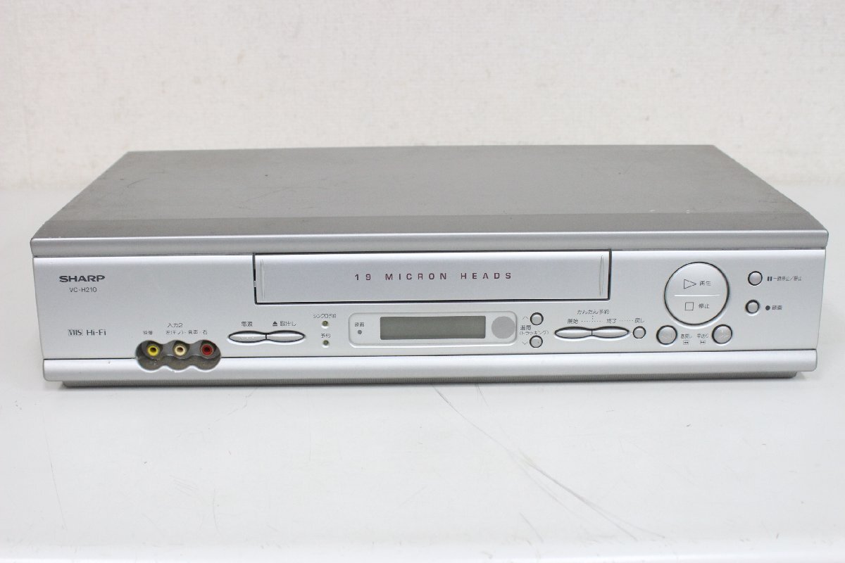 ●SHARP シャープ VC-H210 ビデオデッキ_画像1