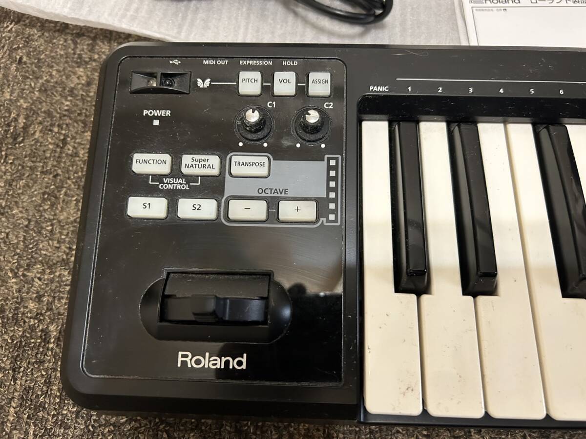 【MIDIキーボード】Roland/ローランド A-49（49鍵盤）｜箱・付属品付き動作確認済【DTM-デスクトップミュージック】の画像3