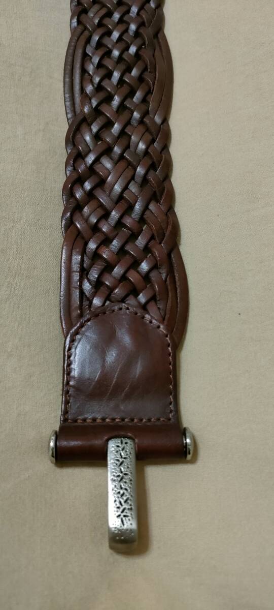 goa g.o.a Cowhide genuine leather belt 本革ベルト_画像3
