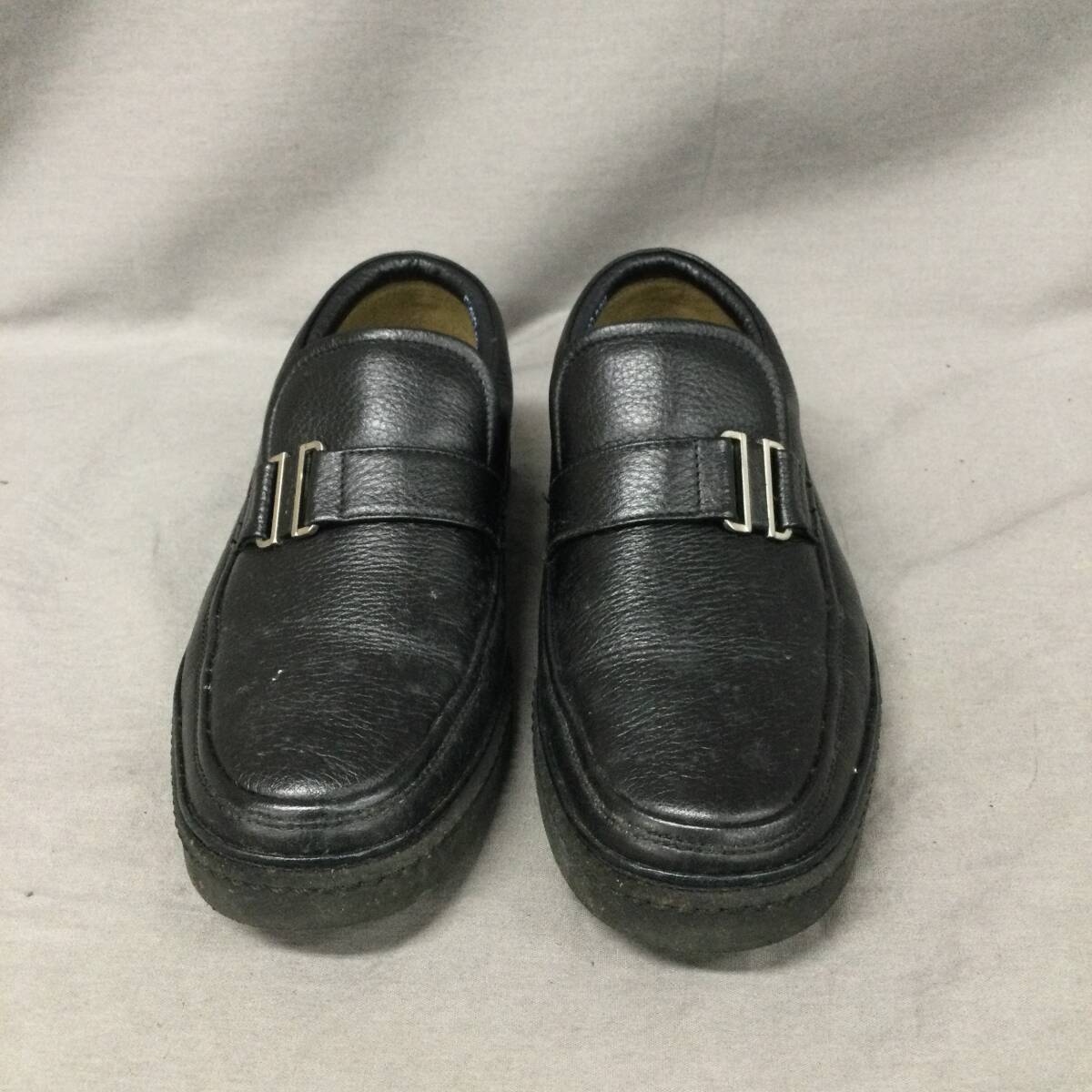 060321 261061-2 DAKS ダックス サイズ 23.5EEE レディース ブラック 靴の画像1