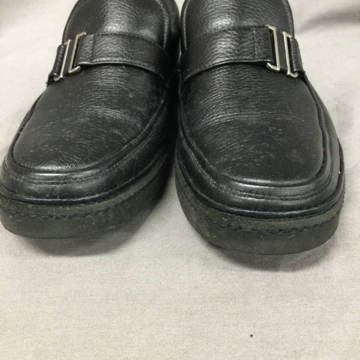 060321 261061-2 DAKS ダックス サイズ 23.5EEE レディース ブラック 靴の画像7