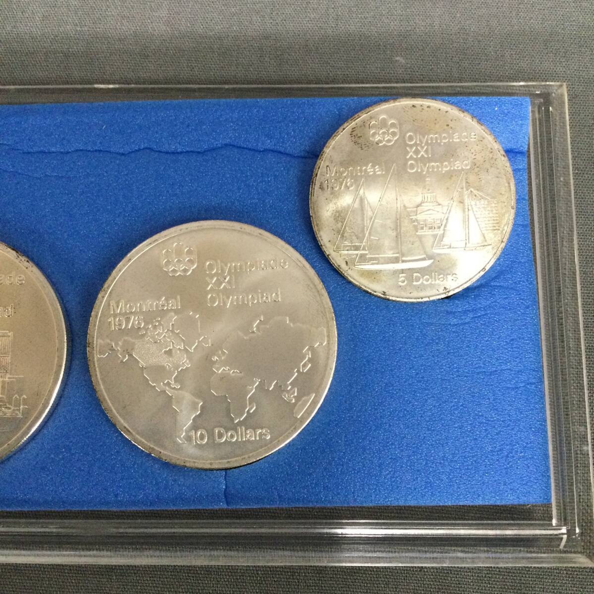 060327 257166 第21回オリンピック モントリオール大会 記念銀貨 記念コイン 日本スポーツメタル協会 コレクション の画像7