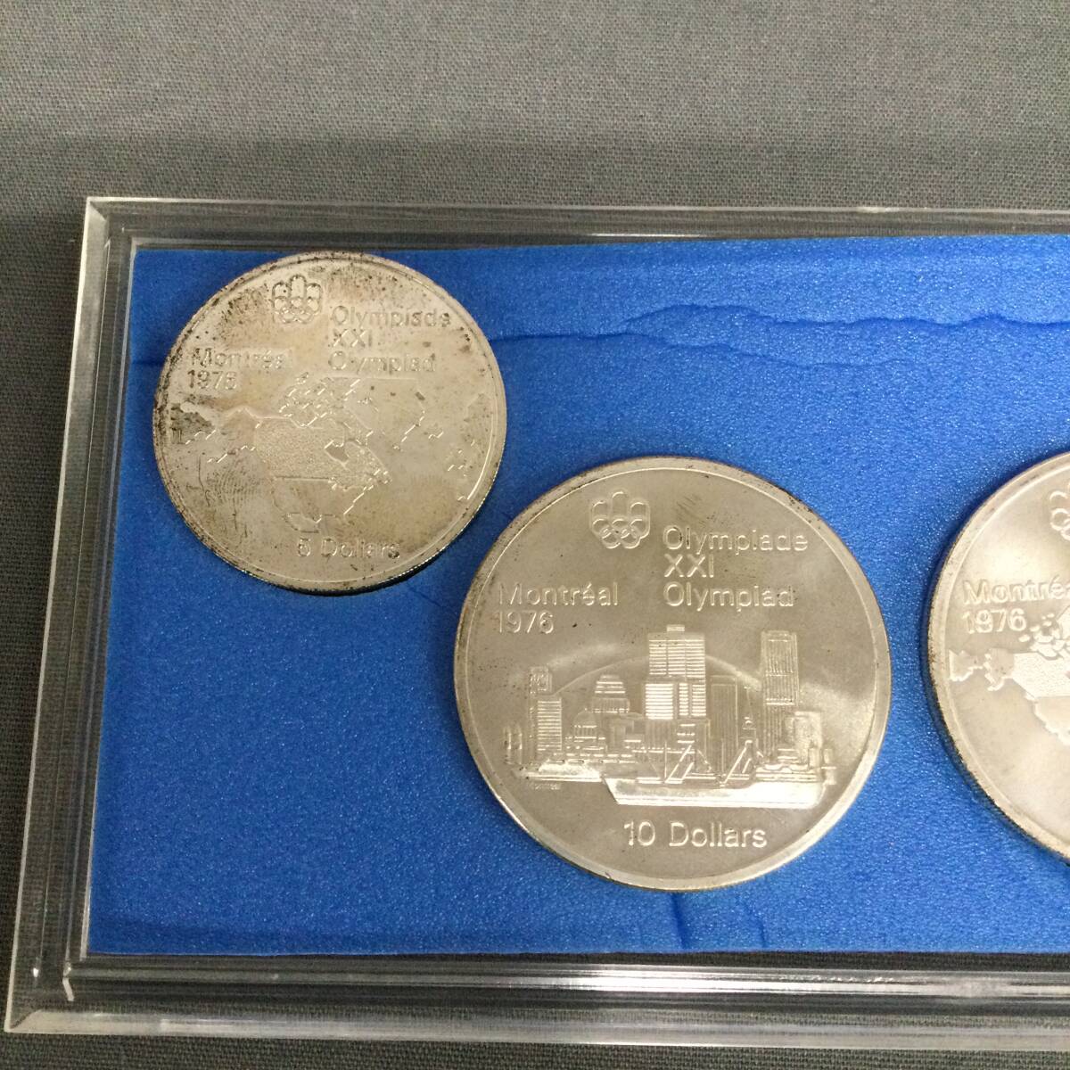 060327 257166 第21回オリンピック モントリオール大会 記念銀貨 記念コイン 日本スポーツメタル協会 コレクション の画像6