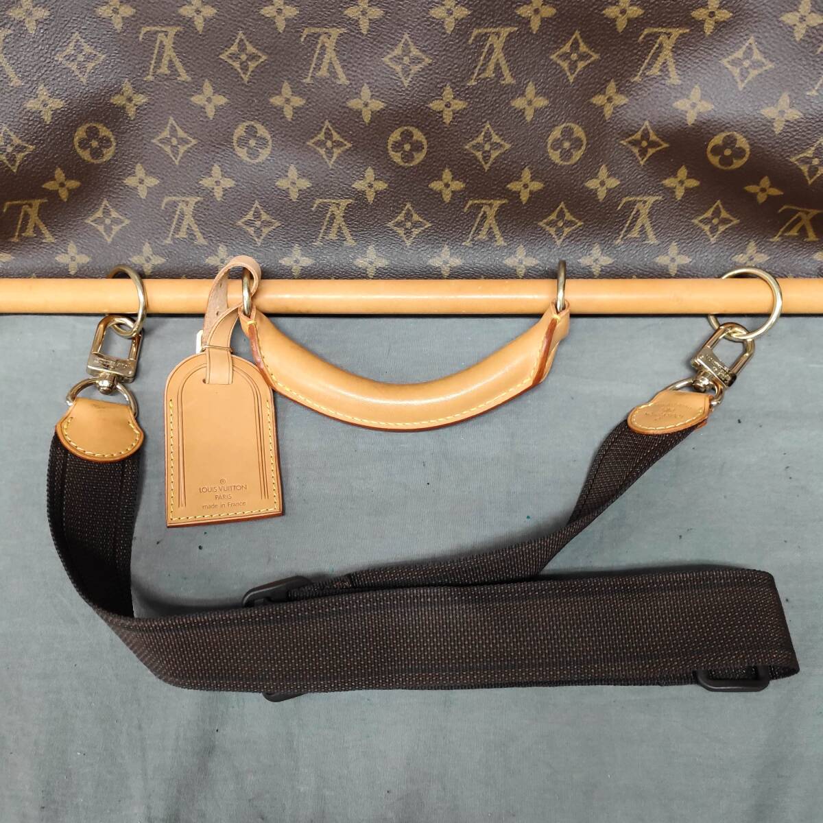 060328　262123　LOUIS VUITTON　ルイヴィトン　サックシャス　2WAYバッグ　Ｍ41140　モノグラム　ブラウン　鞄　バッグ　トラベルバッグ　_画像6