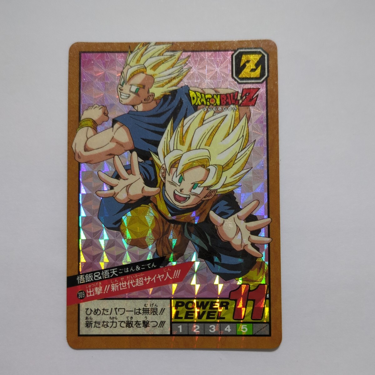 ドラゴンボール カードダス No.309 悟空 悟飯 Yahoo!オークション - ドラゴンボール カードダス No.309 悟飯