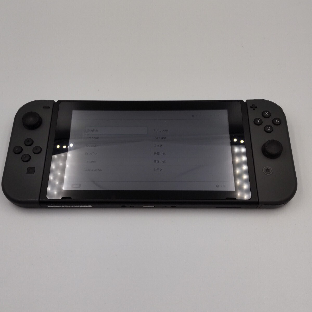 Nintendo Switch HAC-001 2017 year made Nintendo switch [ not yet measures machine ] operation verification ending [ ultimate beautiful goods ][1 jpy ~]