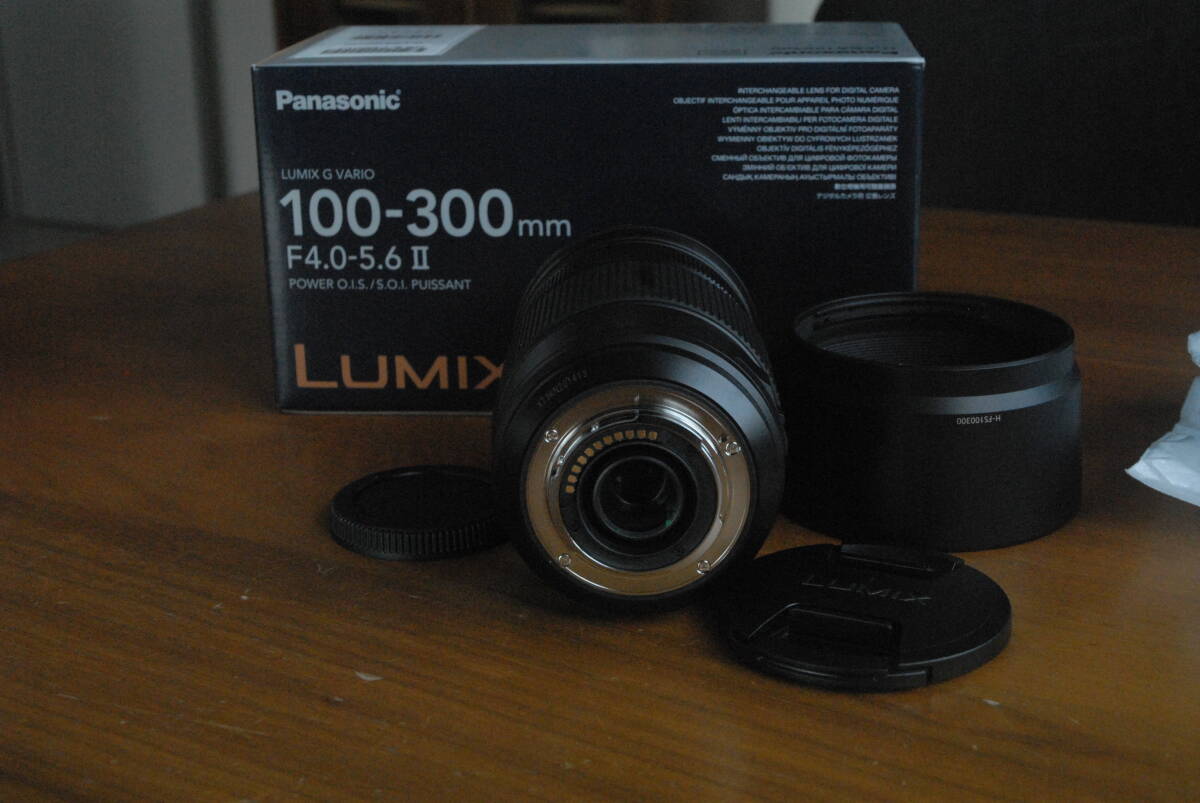 売り切り！　LUMIX G VARIO 100-300mm/F4.0-5.6 Ⅱ POWER O.I.S (H-FSA100300) 　ほぼ新同品_画像5