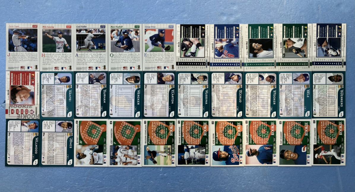 MLB DONRUSS PINNACLE TOPPS 1995 1997 2001 トレーディング カード 30枚 セット アメリカ 野球 メジャーリーグ トレカ_画像2