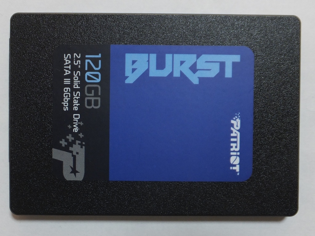 PATRIOT製2.5インチ 120GB SATA SSD Burst_画像1