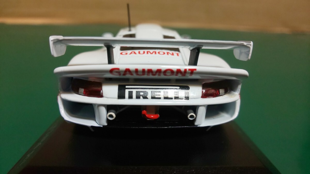 ☆美品 ☆未展示 ★ミニチャンプス 1/43 Porsche 911 GT1 British GT Championship 1997 #7 400 996807_画像9