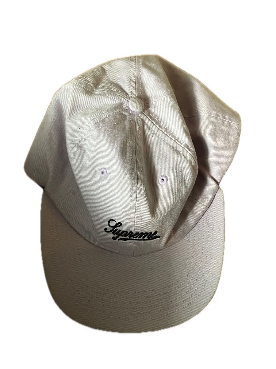 supreme シュプリーム　cap  キャップ　帽子　ライトパープル　アメリカ製　フリーサイズ